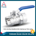 TMOK Sanitary hydraulic brass ball valve material with cw617n and BSPT threaded connection with high quality